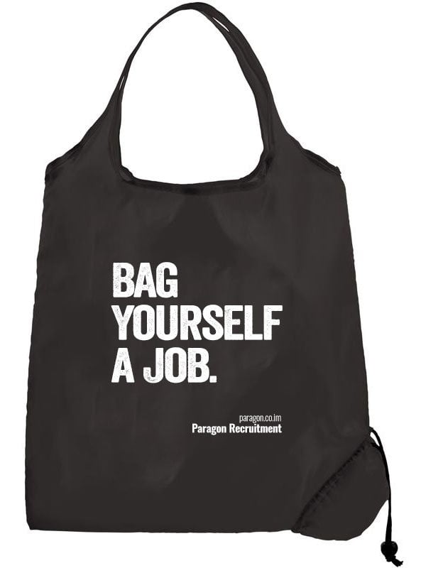Paragon Recruitment Bag Yourself a Job merchandise