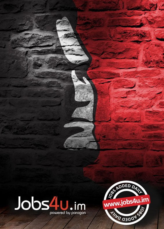Jobs4u.im recruitment campaign artwork