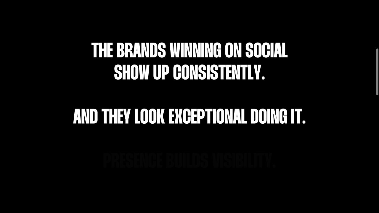 RockinSocial website brand statement revealed through the scrolling experience