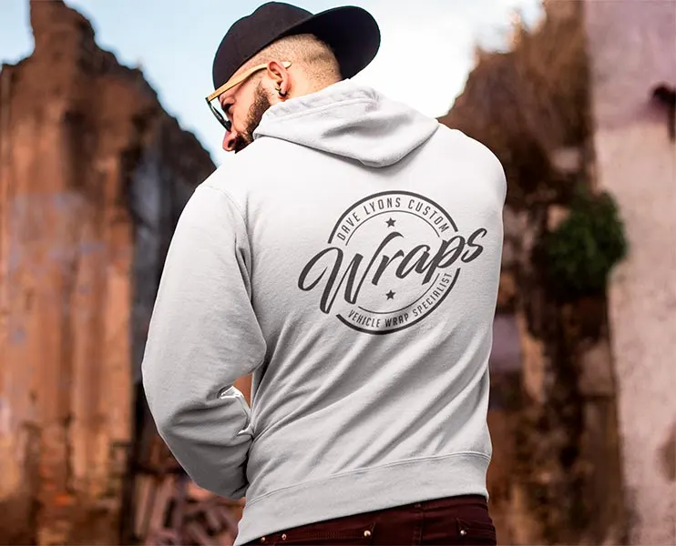 DL Wraps logo design